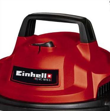 Einhell Einhell TC-VC 1815 S 15 L Aspiratore a cilindro Secco e bagnato 1250 W Sacchetto per la polvere  