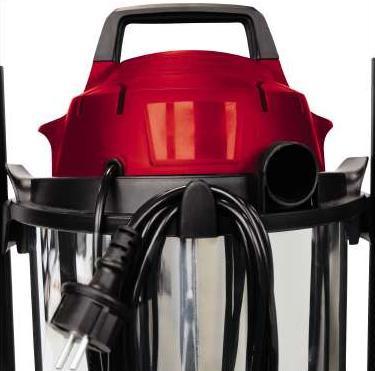Einhell Einhell TC-VC 1815 S 15 L Aspiratore a cilindro Secco e bagnato 1250 W Sacchetto per la polvere  