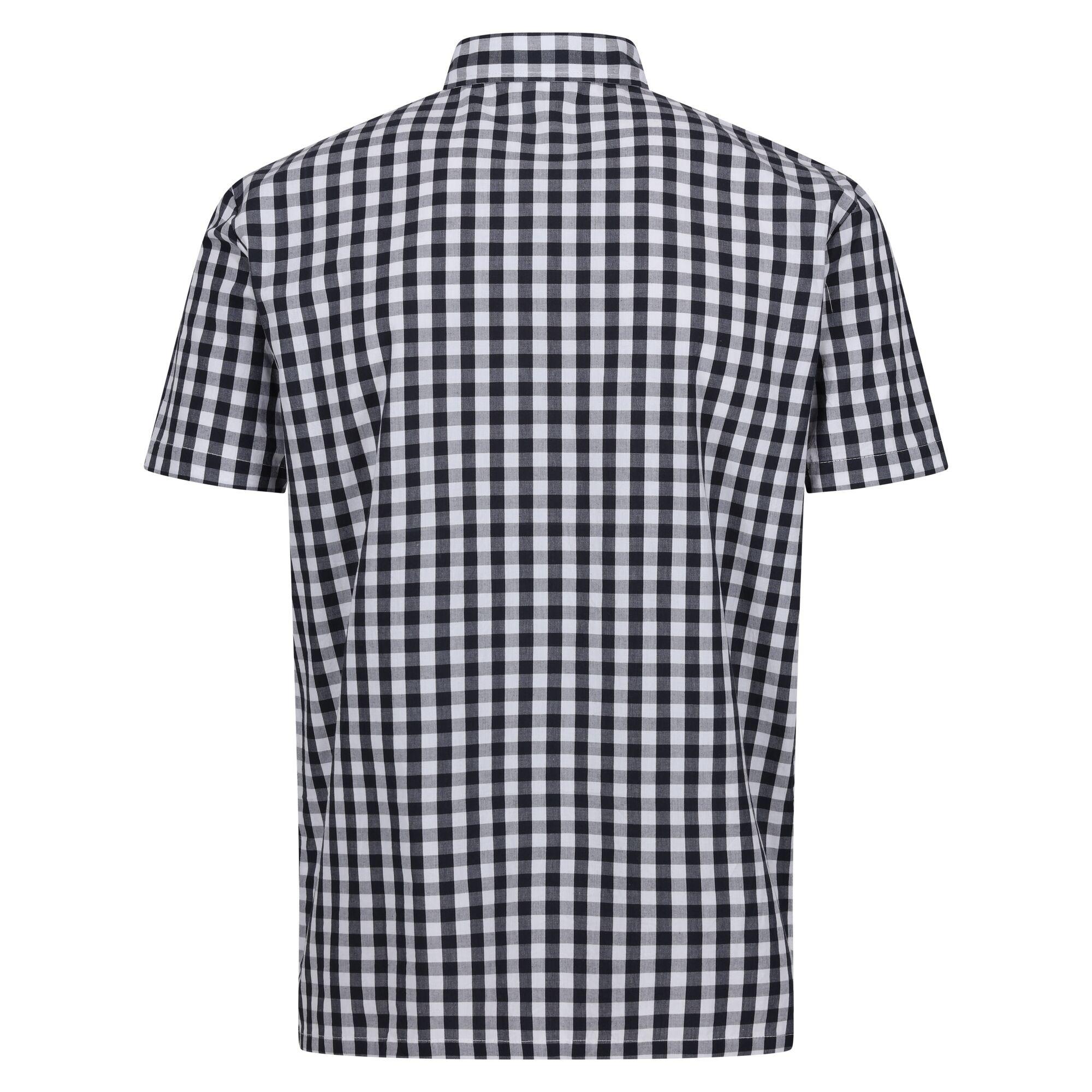 Regatta Denmoor Camicia a Quadri Maniche Corte  