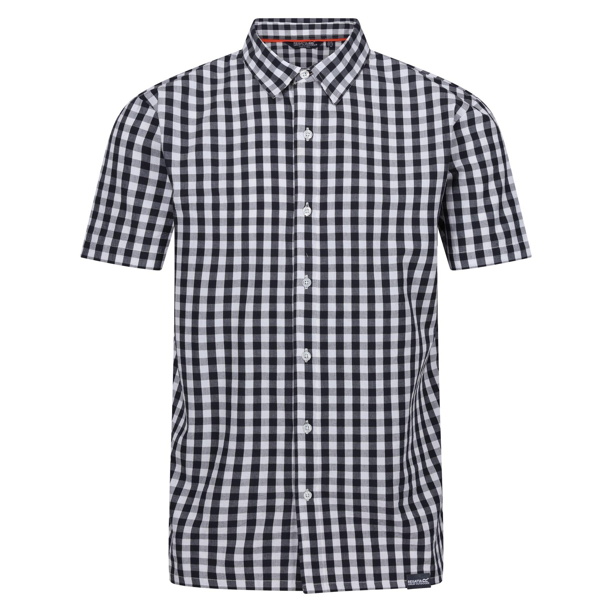 Regatta Denmoor Camicia a Quadri Maniche Corte  