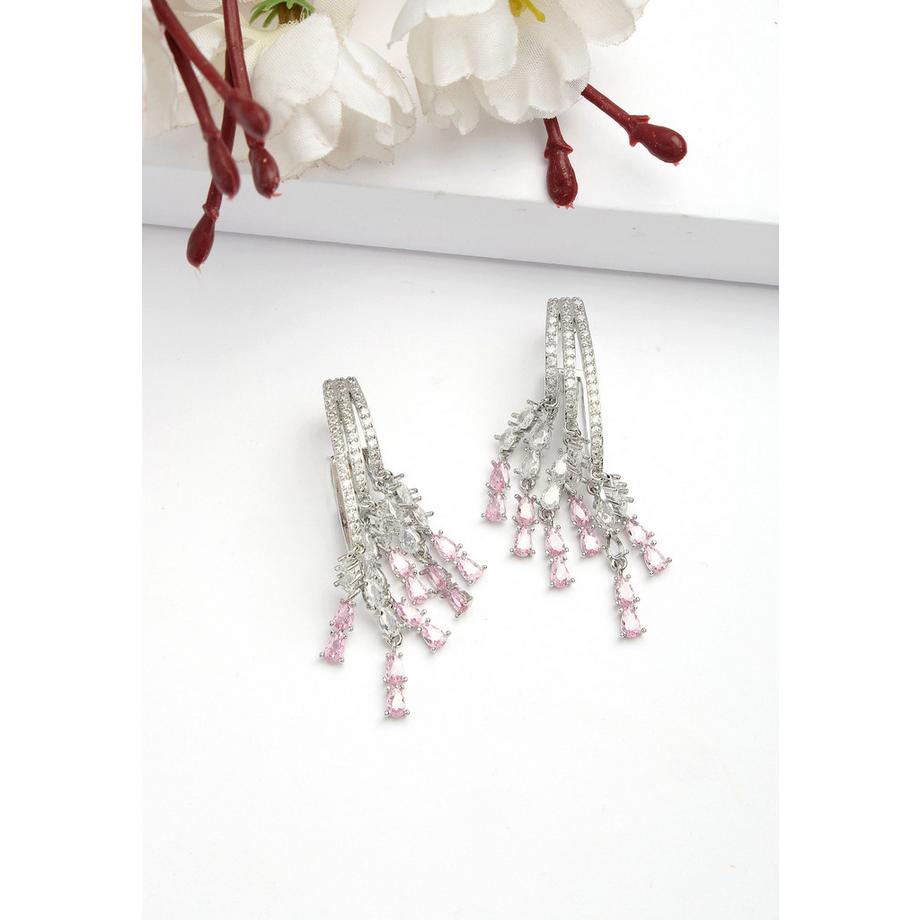 AVANT-GARDE PARIS  Diva Kollektion Zirkonia-Hängeohrringe 