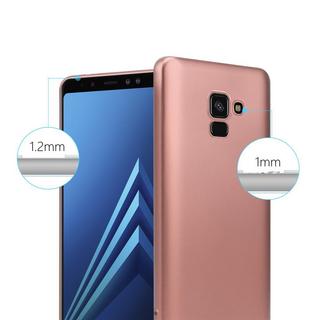 Cadorabo  Hülle für Samsung Galaxy A8 2018 TPU Silikon Matt 