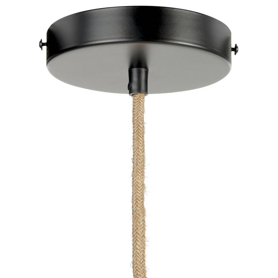 Beliani Lampe suspension en Papier Boho CHAMBO  