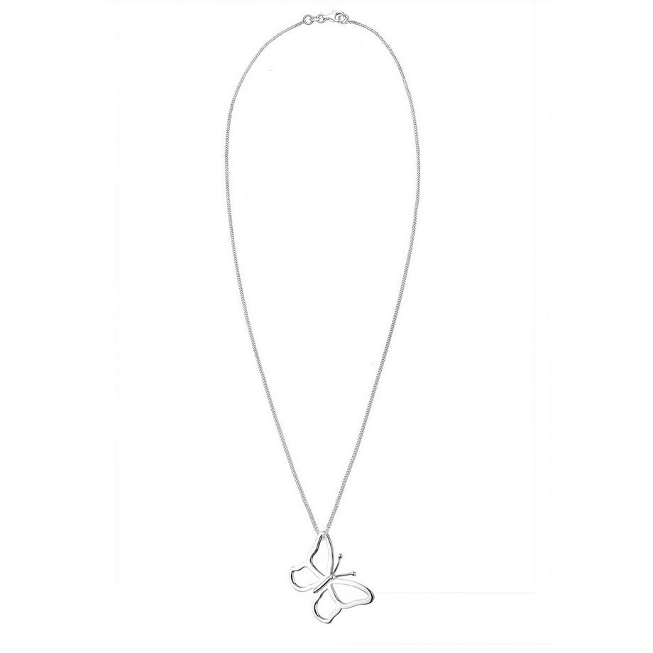Elli  Collier Femmes Pendentif Papillon Filigrane 