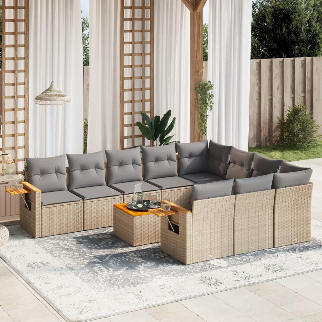 VidaXL Garten sofagarnitur poly-rattan  