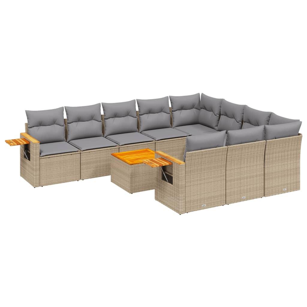 VidaXL Garten sofagarnitur poly-rattan  