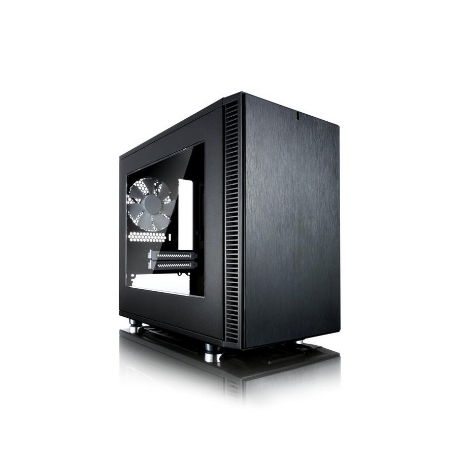 Fractal Design  Define Nano S - Window Mini Tower Schwarz 