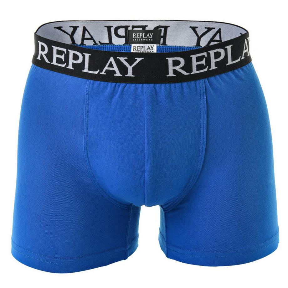 REPLAY Boxershorts 3er Pack Figurbetont  