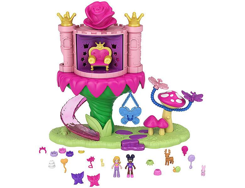 polly pocket  Pollyville Rainbow Funland Fairy Princess Ride 