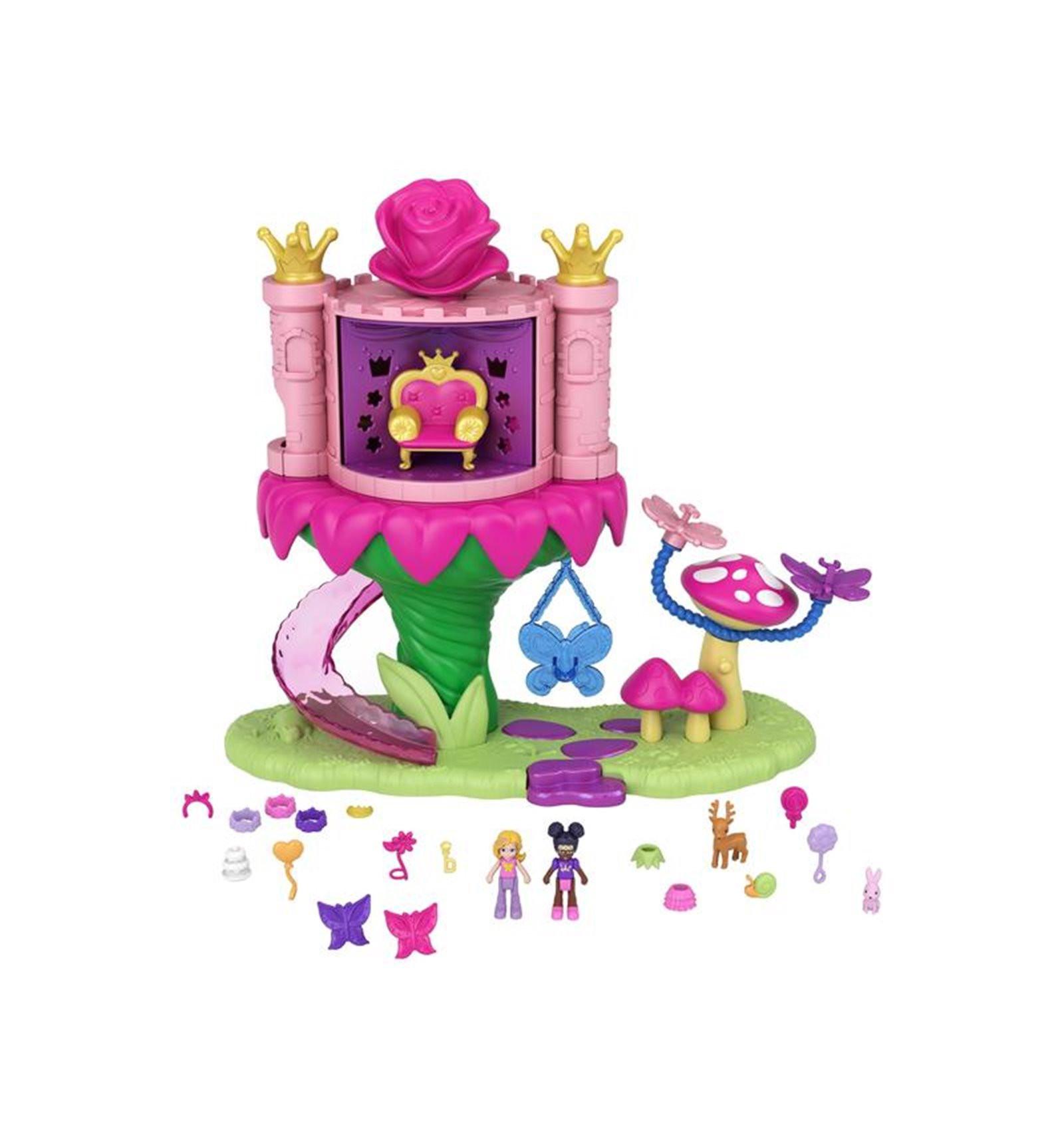 polly pocket  Pollyville Rainbow Funland Fairy Princess Ride 