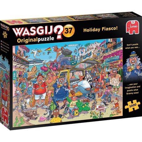 JUMBO  Jumbo Puzzle Wasgij Original 37 Urlaub Fiasko 1000 Teile 