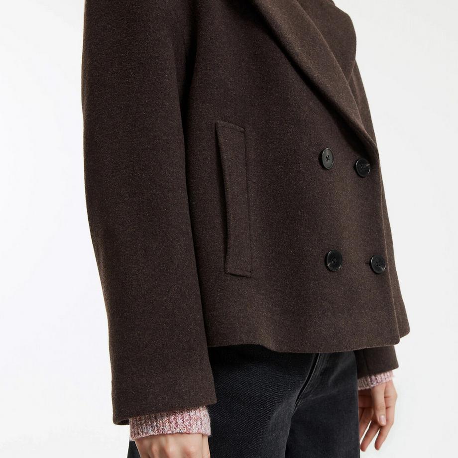 La Redoute Collections Winterwarme Zweireihiger Kurzmantel  