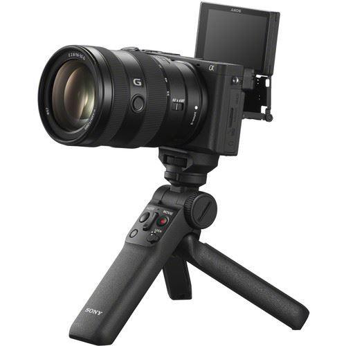 SONY  GP-VPT2BT - Stützsystem - Revolvergriff/Mini-Stativ - für  ZV-1; Cinema Line ILME-FX3; VLOGCAM ZV-1G; a7 IV; a7C; a7s III; a9 II 