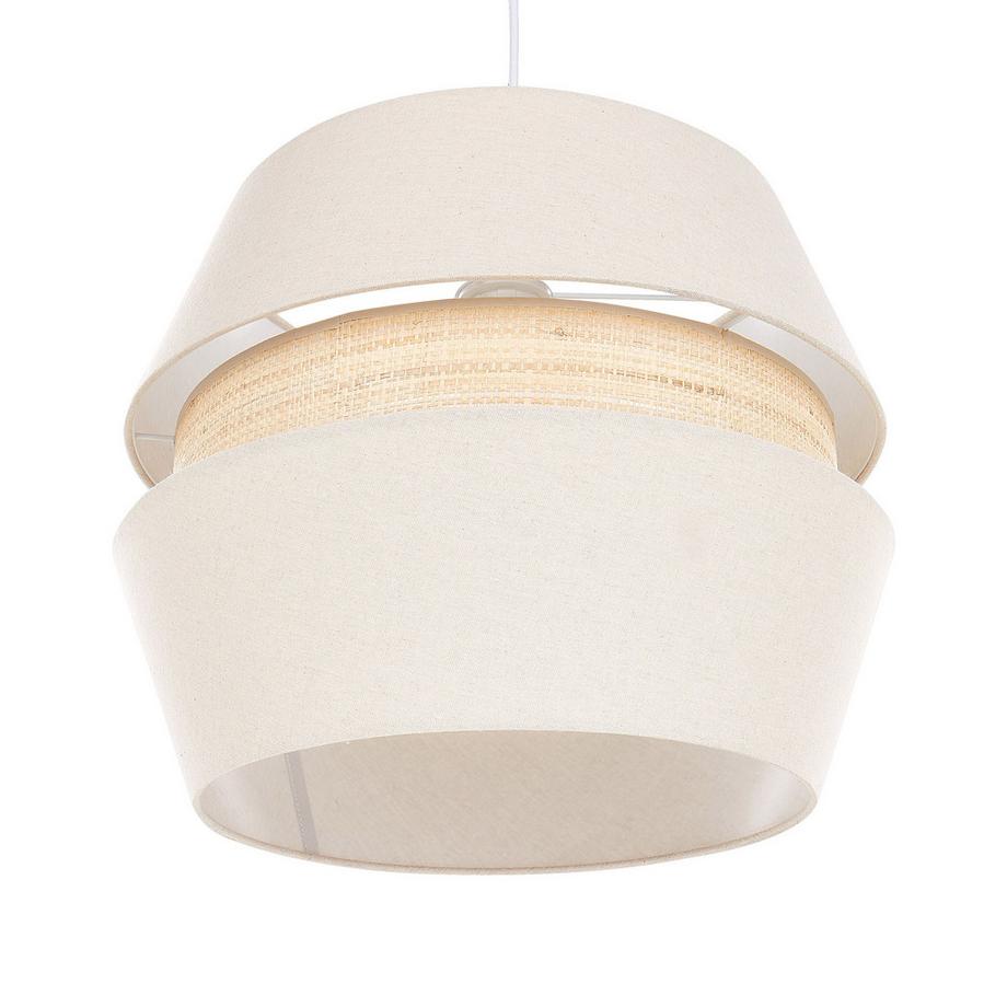 Lampe suspension en Lin synthétique  ATOYAC