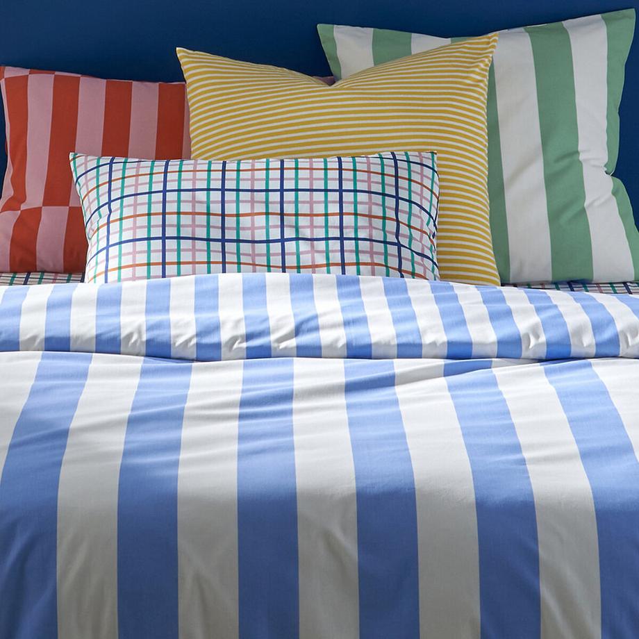 La Redoute Intérieurs Housse de couette Hendaye rayée  