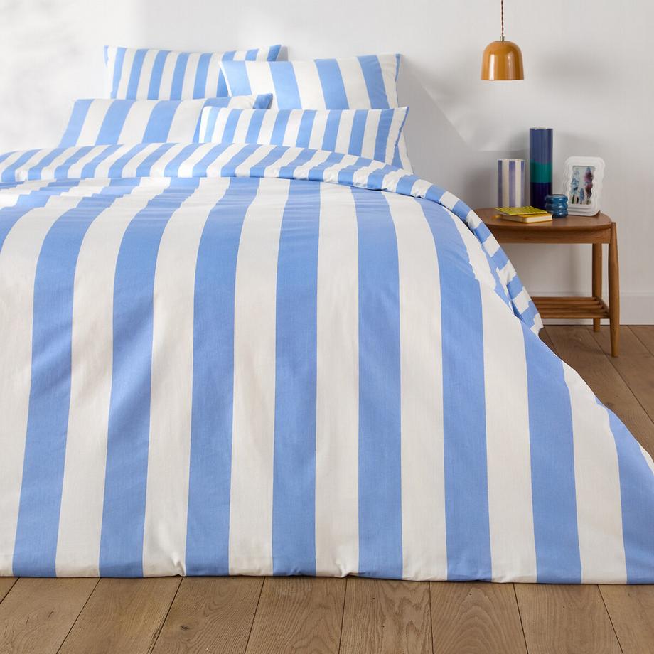 La Redoute Intérieurs Housse de couette Hendaye rayée  