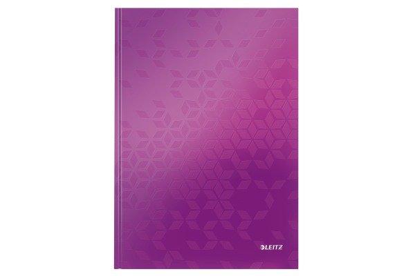 Leitz LEITZ Notizbuch WOW A4 46261062 kariert, 90g violett  