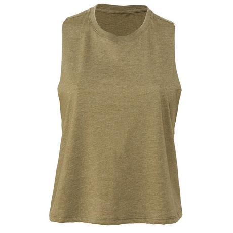 Bella + Canvas  CropTanktop mit Racerback 