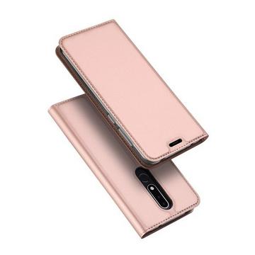 Nokia 3.1 Plus - Dux Ducis étui cuir flip folio