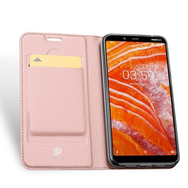 DuxDucis  Nokia 3.1 Plus - Dux Ducis étui cuir flip folio 