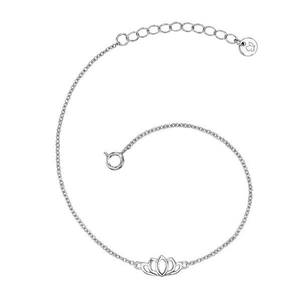 Glanzstücke München  Femme Bracelet en argent Fleur de lotus 