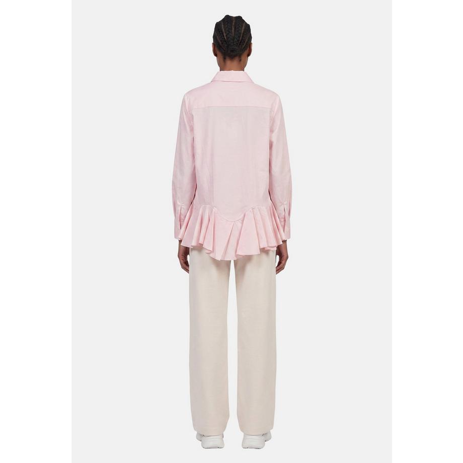 Chiara Ferretti Blusa con orlo a peplum  