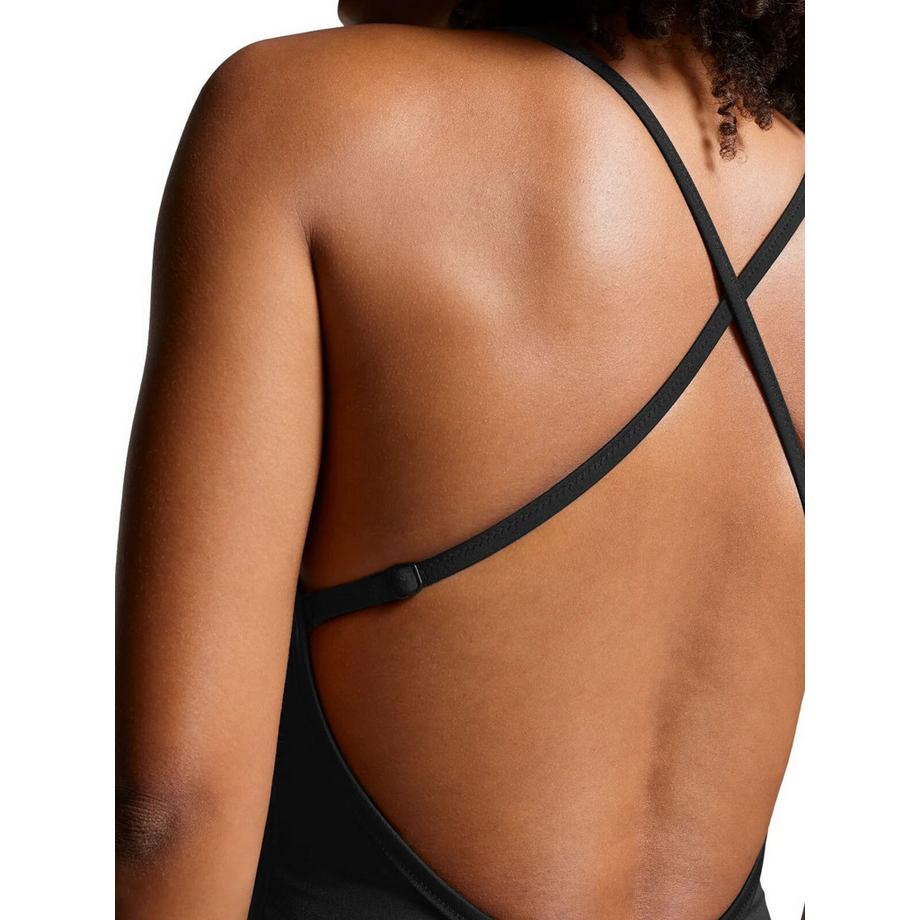 PUMA Badeanzug V-Ausschnitt Kreuzträger Rücken  