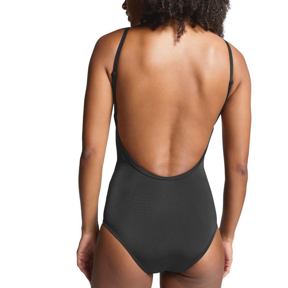 PUMA Badeanzug V-Ausschnitt Kreuzträger Rücken  