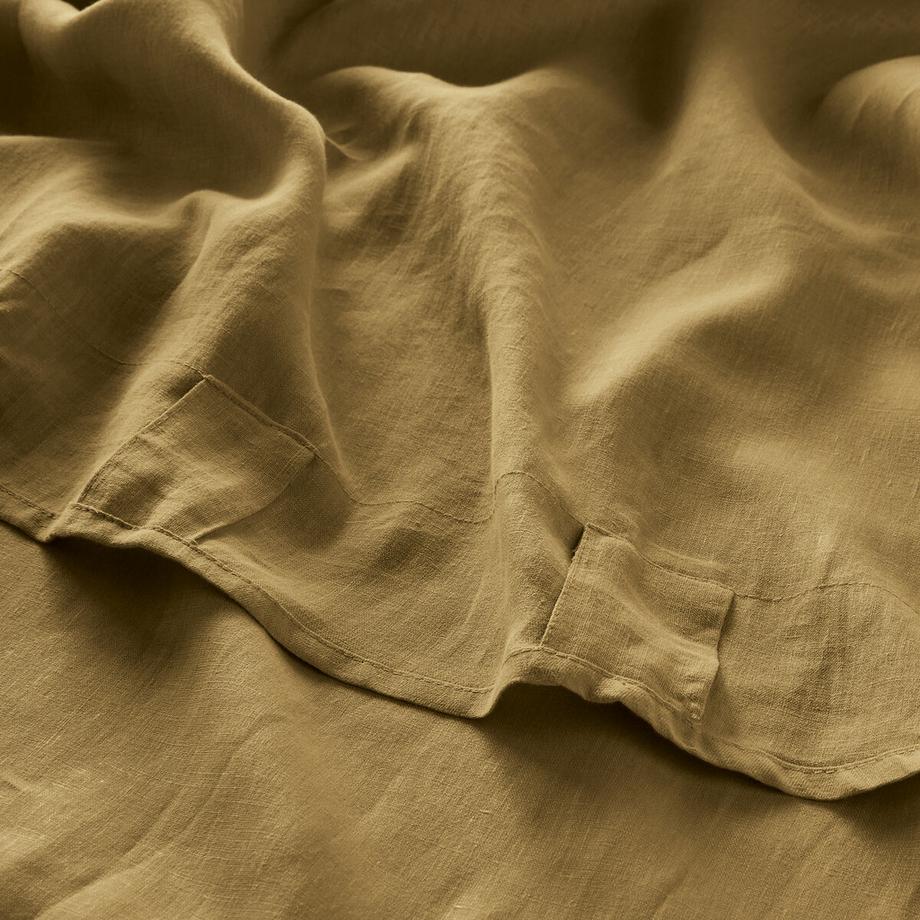 La Redoute Intérieurs  Vorhang aus gewaschenem Leinen mit versteckten Schlaufen 