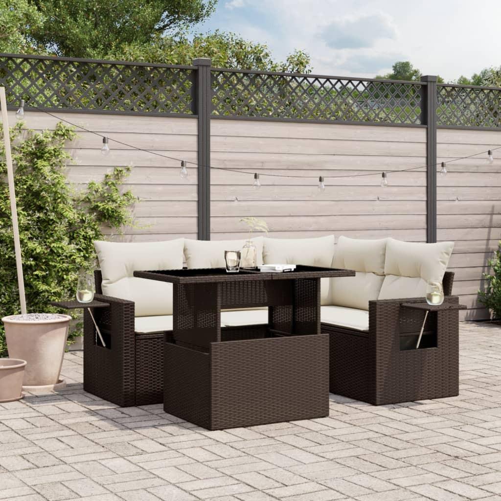 VidaXL Garten sofagarnitur poly-rattan  