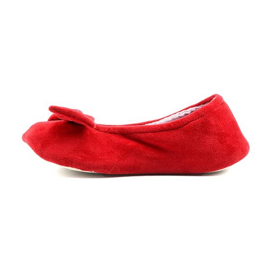 isotoner Pantofole Ballerine con Fiocco  