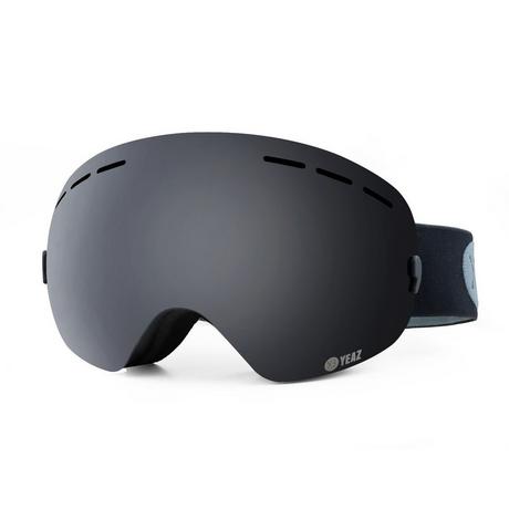 YEAZ  XTRM-SUMMIT Ski- Snowboardbrille ohne Rahmen schwarz 