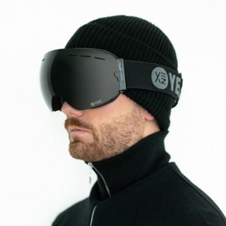 YEAZ  XTRM-SUMMIT Occhiali da sci e snowboard senza montatura nera 
