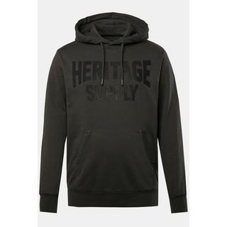 JP1880 Hoodie Crack-Brustprint Vintage Look  