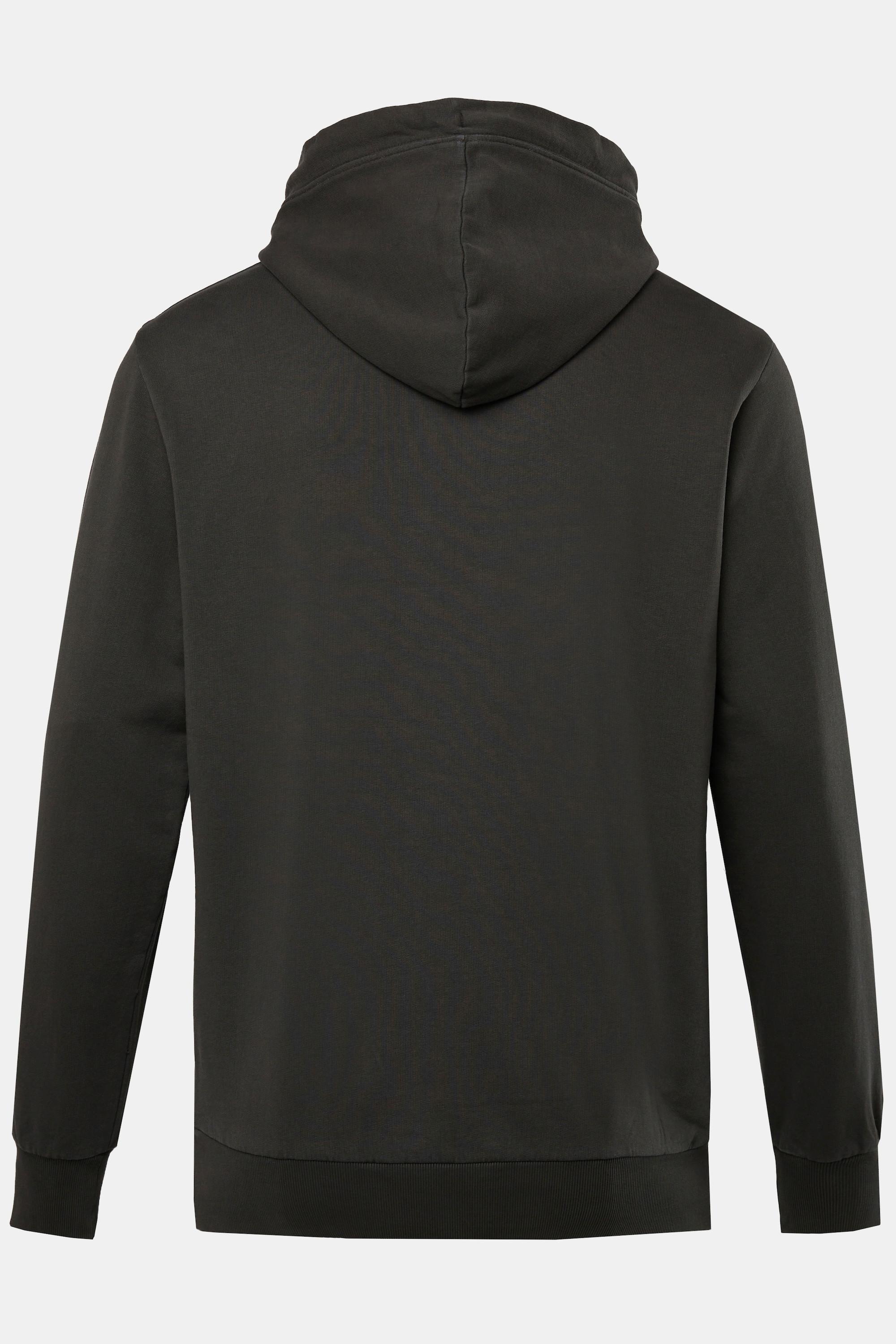 JP1880 Hoodie Crack-Brustprint Vintage Look  