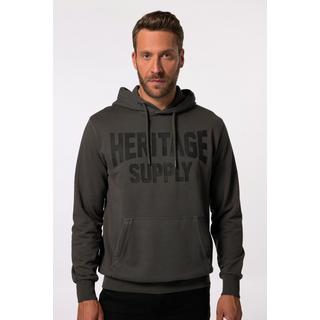 JP1880 Hoodie Crack-Brustprint Vintage Look  