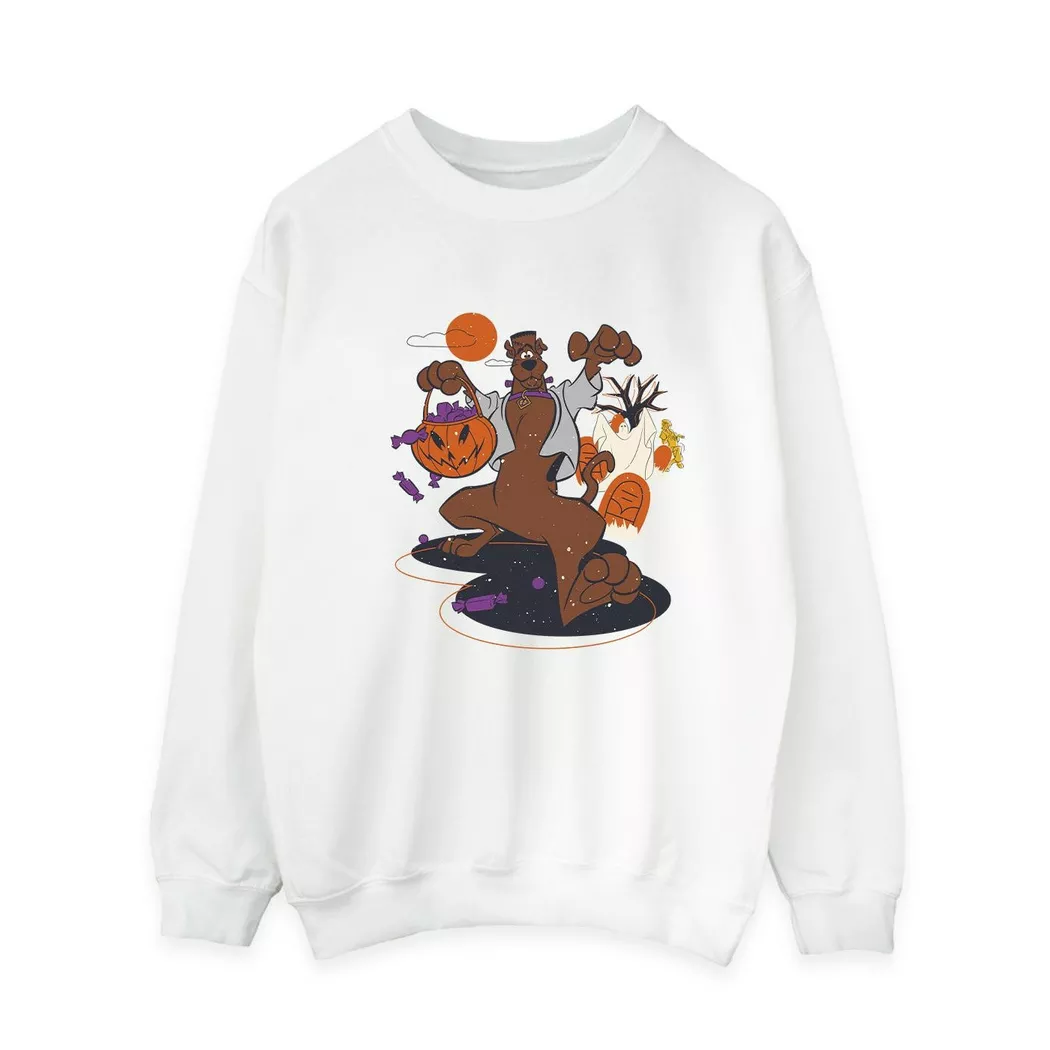 Scooby-Doo - Sweatshirt, für Damen, Weiss, Größe 4XL