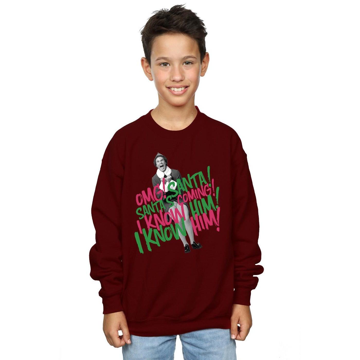 Elf  Santa's Coming Sweatshirt 