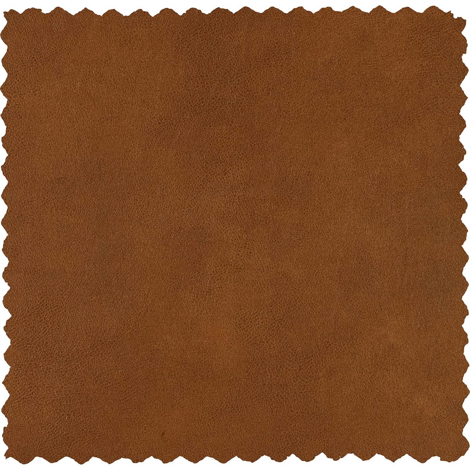 mutoni Hocker Statement Recycling Leder Cognac 80x55  