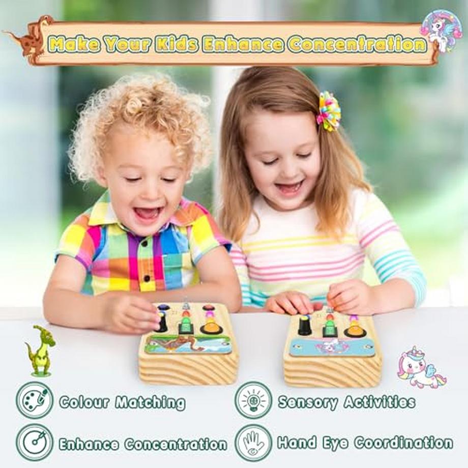 Activity-board  Busy Board Spielzeug Activity Board Holzspielzeug Motorikspielzeug 