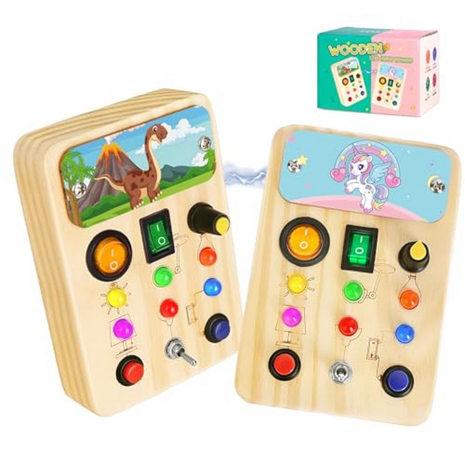 Busy Board Spielzeug Activity Board Holzspielzeug Motorikspielzeug