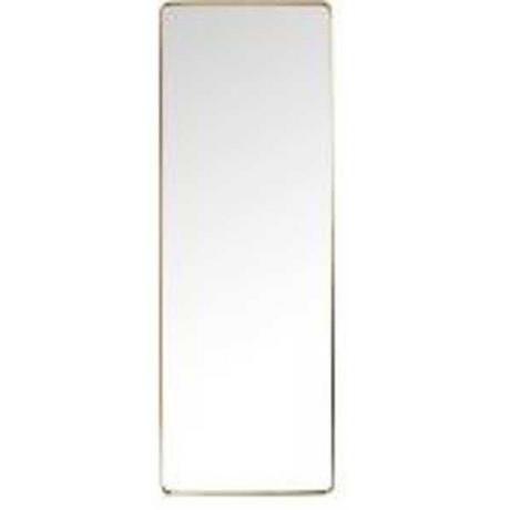 KARE Design Spiegel Curve MO Brass 200x70  