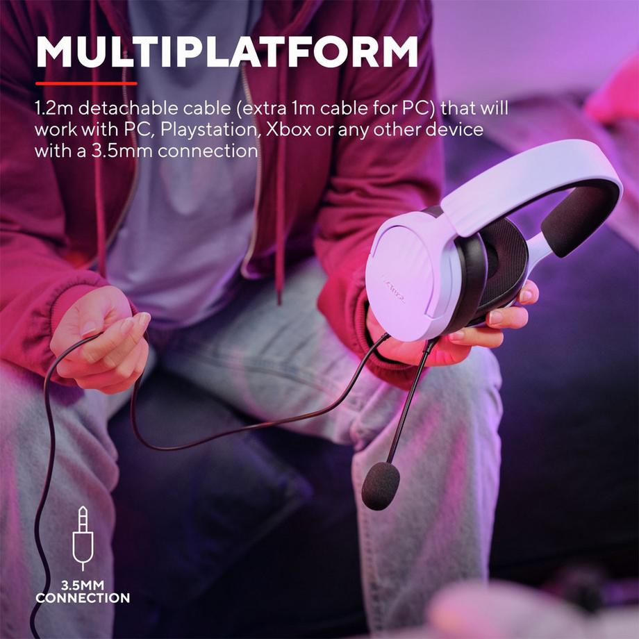 Trust Computer  Cuffia da gioco GXT 489P Fayzo Eco Viola 