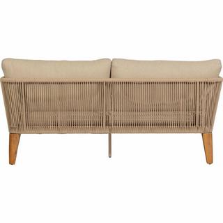 mutoni Divano da giardino San Remo teak sabbia 180  