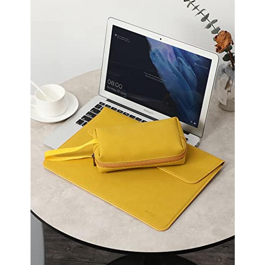 Only-bags.store 15.4 Zoll Filz Laptop Hülle Kompatibel mit MacBook Air 15 MacBook Pro Retina 2012-2016  