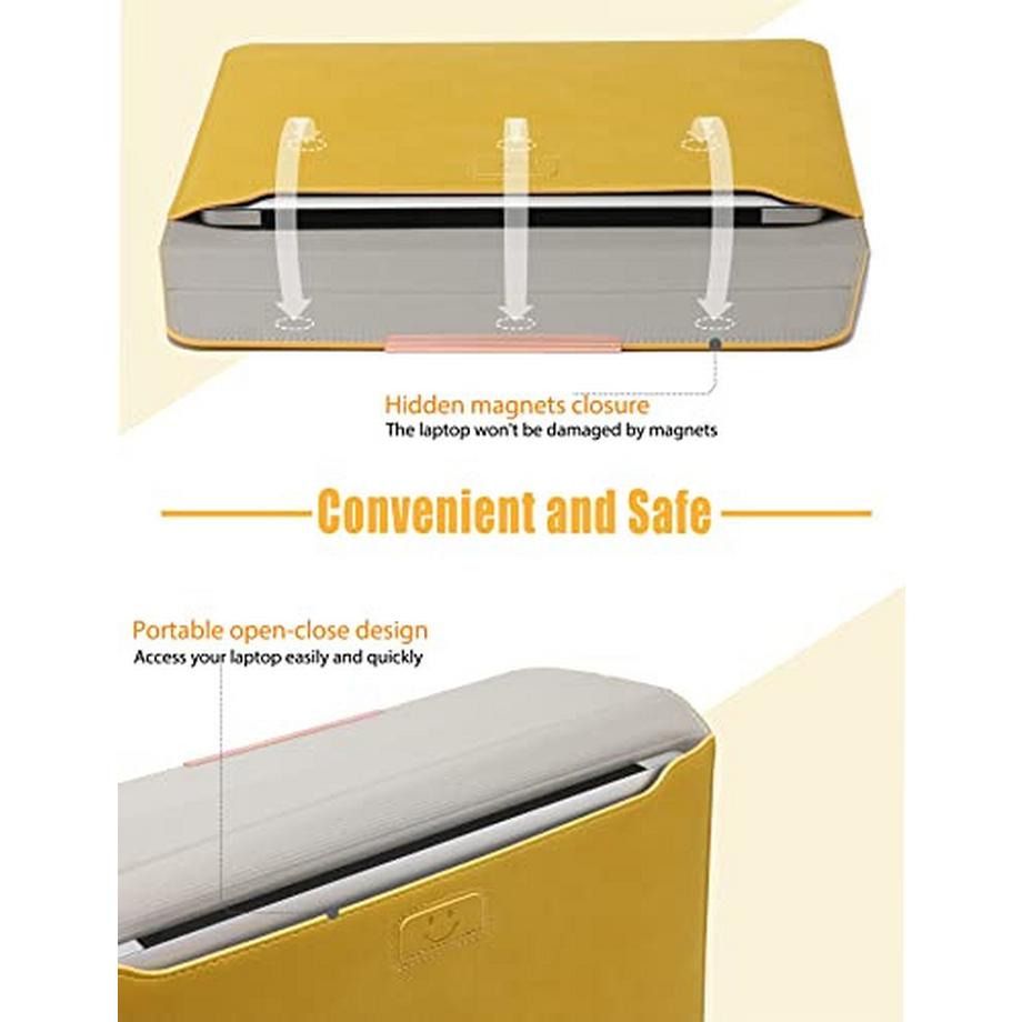 Only-bags.store 15.4 Zoll Filz Laptop Hülle Kompatibel mit MacBook Air 15 MacBook Pro Retina 2012-2016  