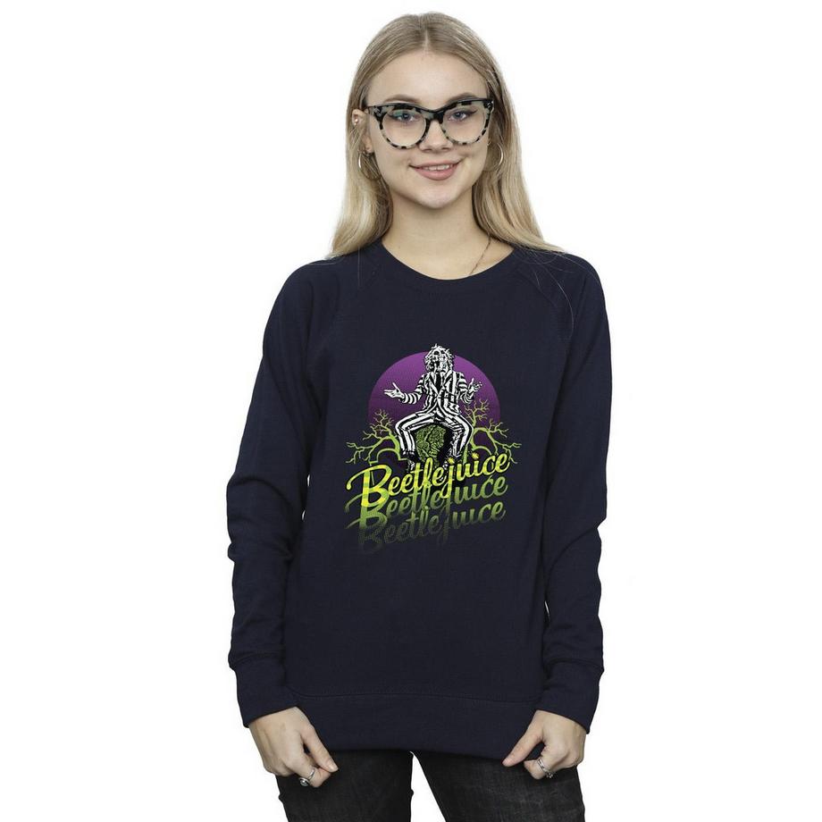 Beetlejuice Grafikdruck Sweatshirt  
