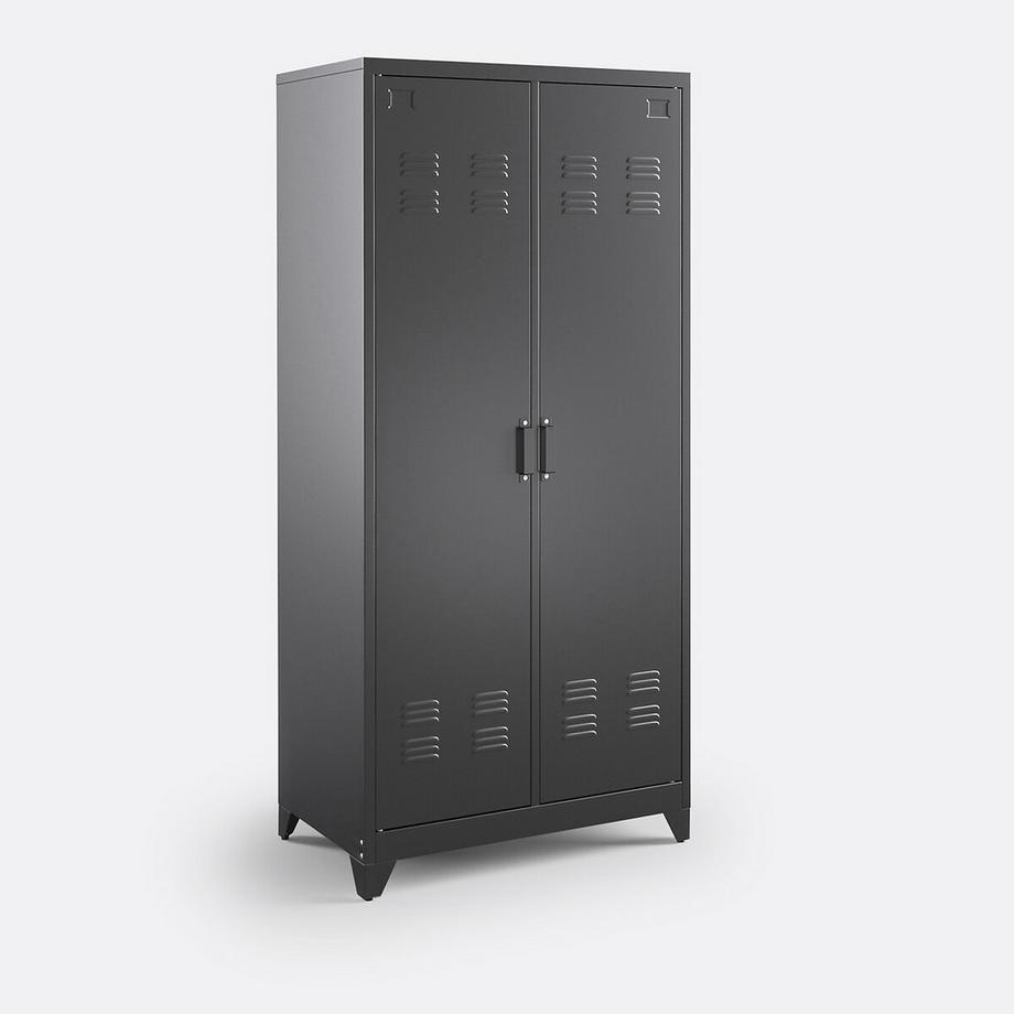 La Redoute Intérieurs Kleiderschrank Hiba mit 2 Türen  