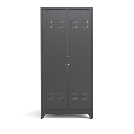 La Redoute Intérieurs Armoire 2 portes en métal acier  