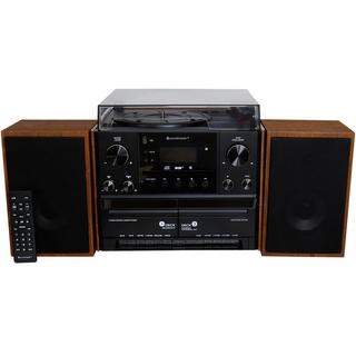 soundmaster  Centro musicale stereo MCD5600 con radio DAB+/FM, CD/MP3, giradischi, doppia cassetta, USB, Bluetooth 